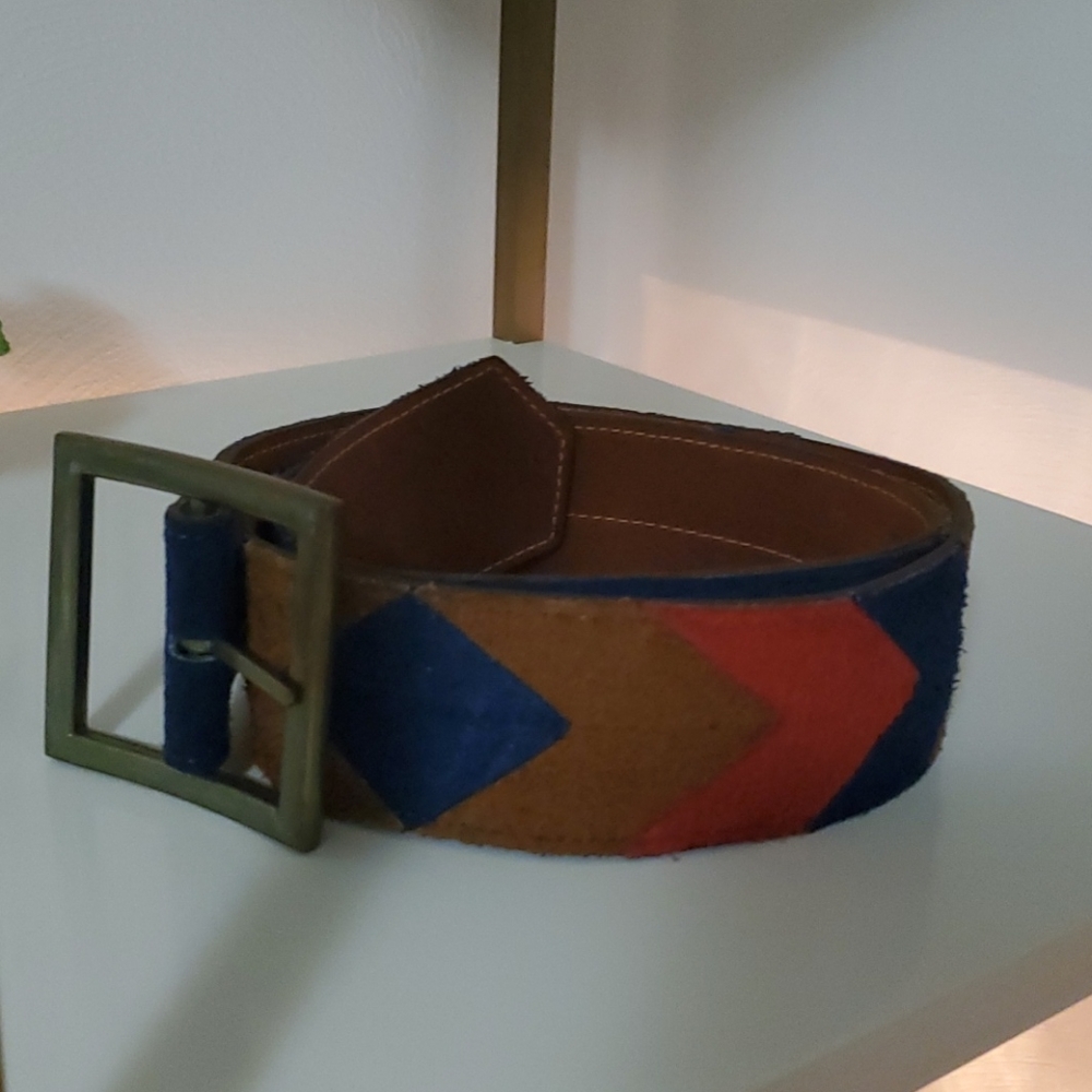 Vintage Suede belt